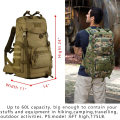 Lightweight Sport Hiking Hunting Camping Travel Backpack Waterproof Climbing Backpack with Shoes Compartment Bags